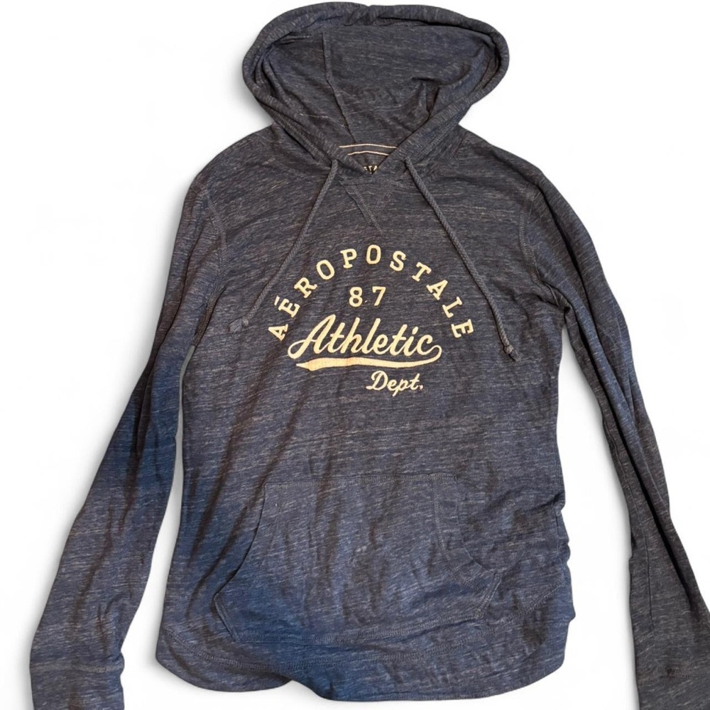 Aeropostale women’s Blue Hoodie Sweater